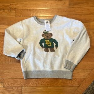 Kids Baylor sweatshirt. Size 7 Xs